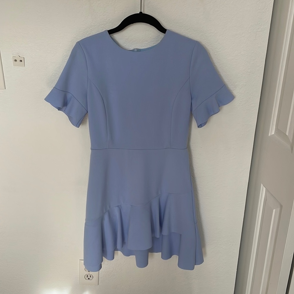 Baby blue dress
